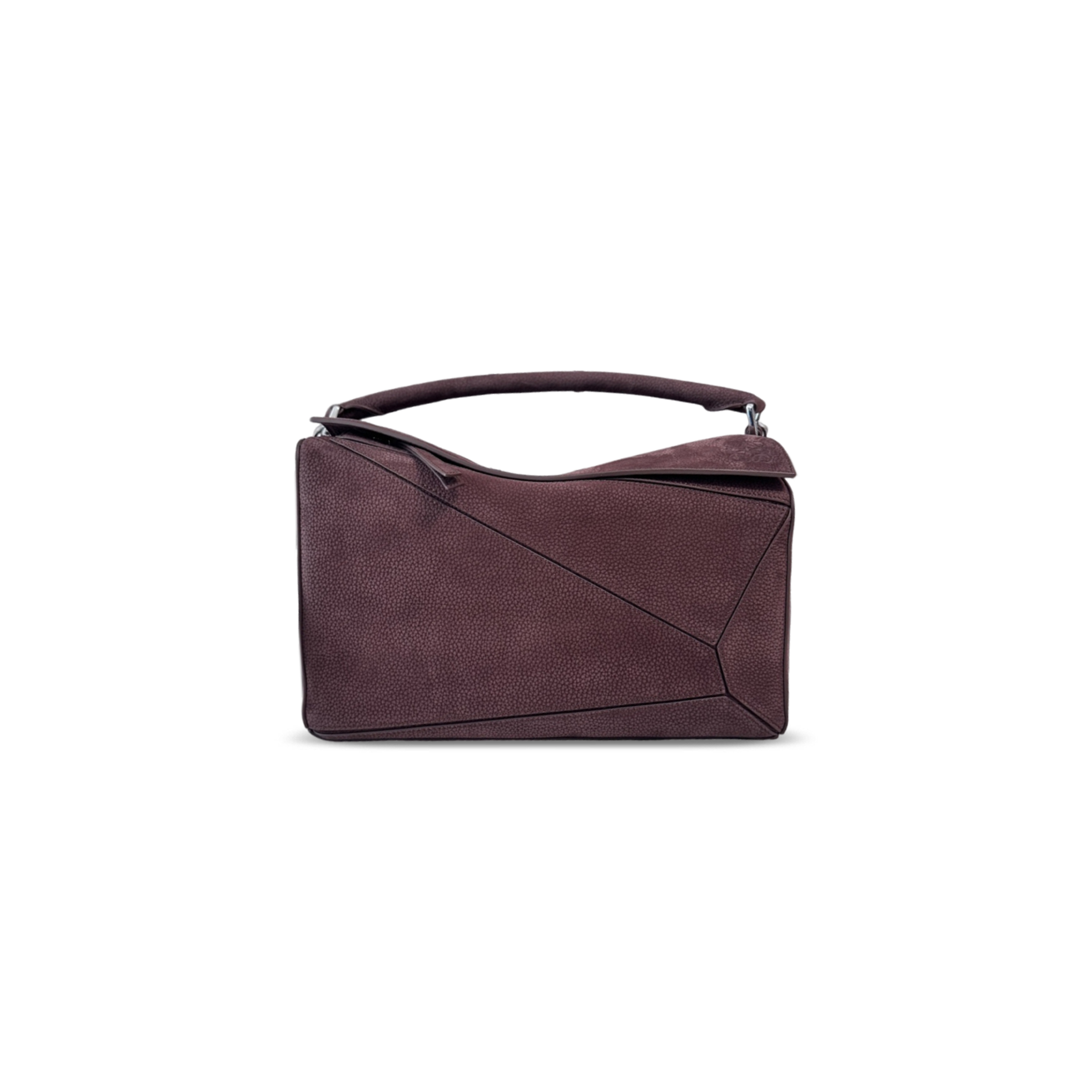 LOEWE LARGE PUZZLE BAG IN GRAINED NUBUCK B510PNLX05 (33*21.5*14.7cm)